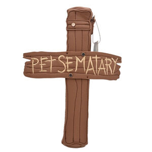 Vixen by Micheline Pitt Pet Sematary Cross Graveyard Cross Body Bag Purse NWT